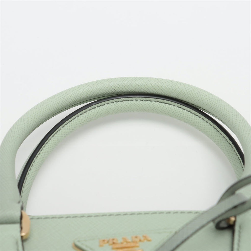 Galleria Small Saffiano Leather OmbrÃƒÆ’Ã‚Â© Light Green 2-Way Bag