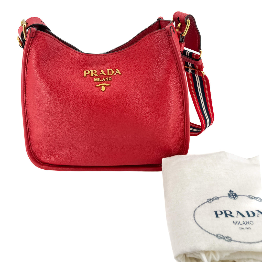 Hobo Red Leather