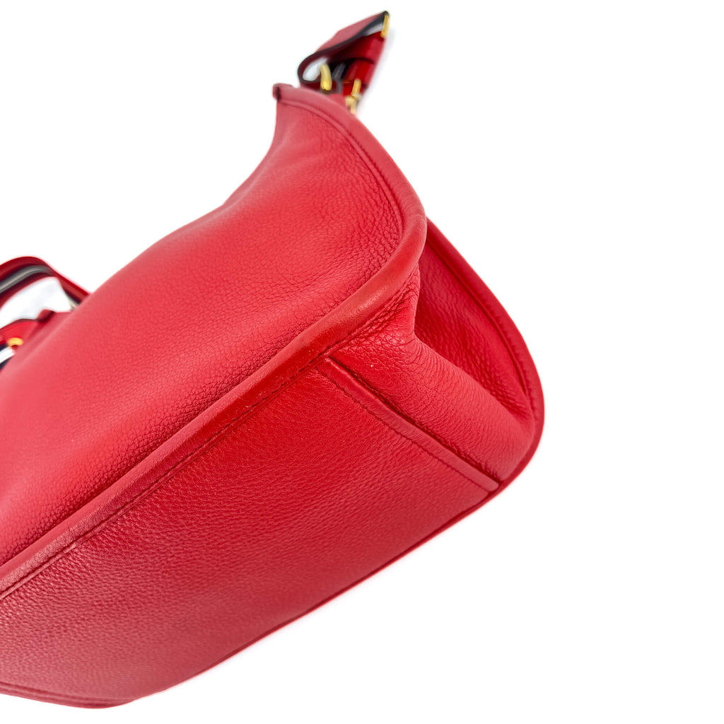 Hobo Red Leather