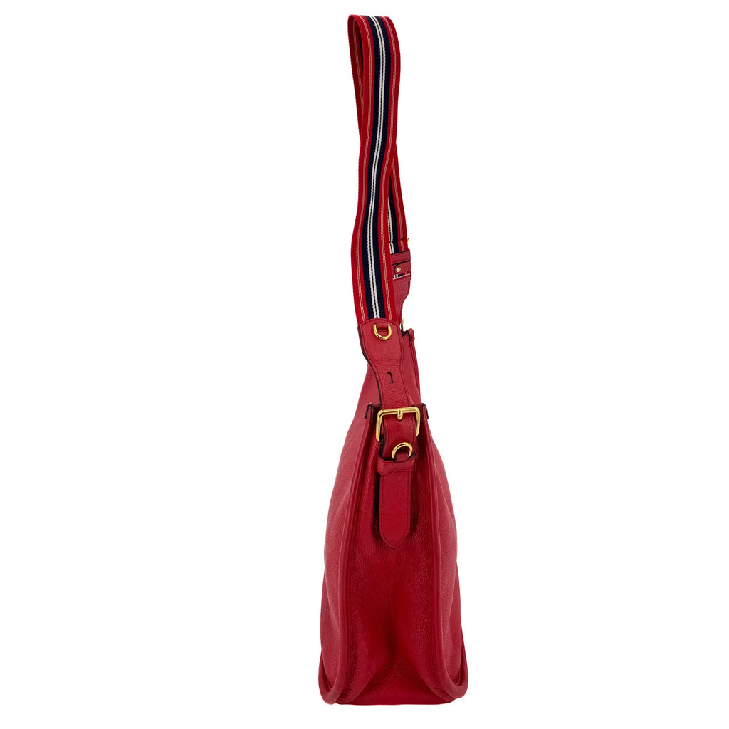 Hobo Red Leather