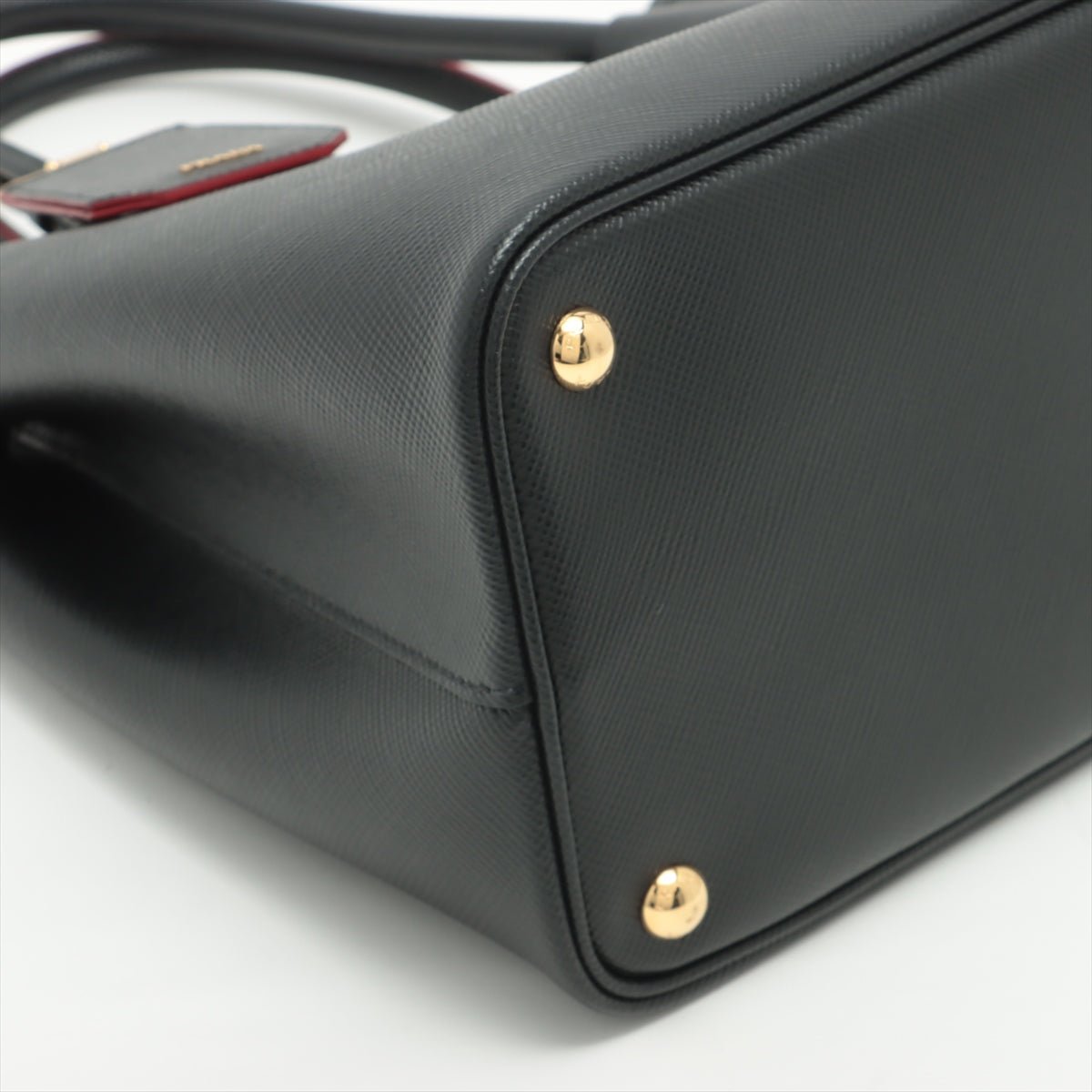 Medium Saffiano Leather Double