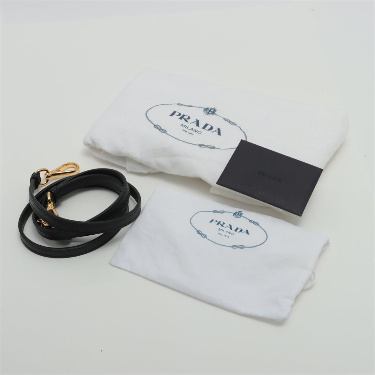 Medium Saffiano Leather Double