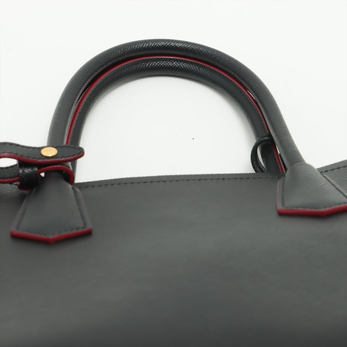Medium Saffiano Leather Double