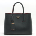 Medium Saffiano Leather Double