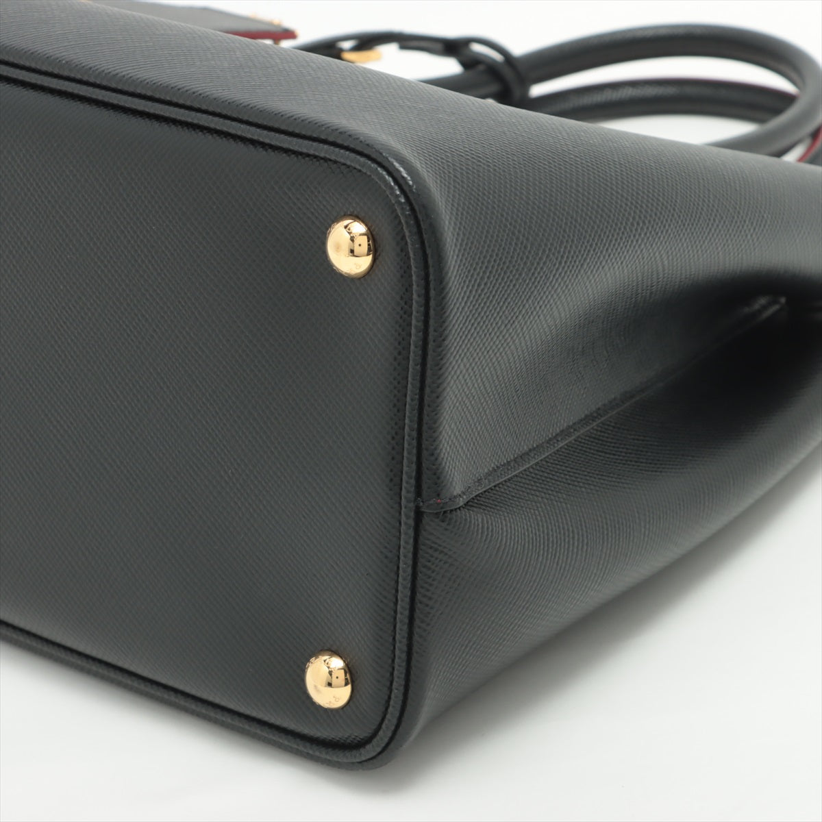 Medium Saffiano Leather Double