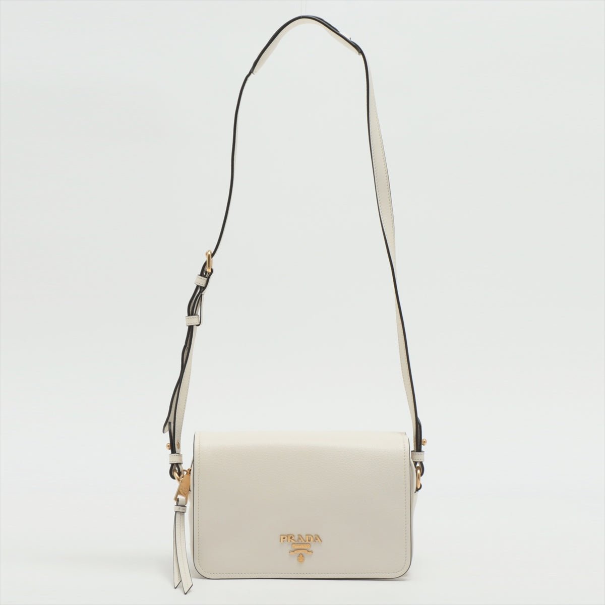 Phenix Shoulder Bag White Leather