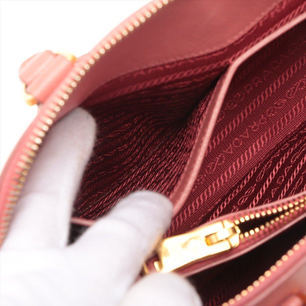 Promenade Saffiano Leather 2way Pink
