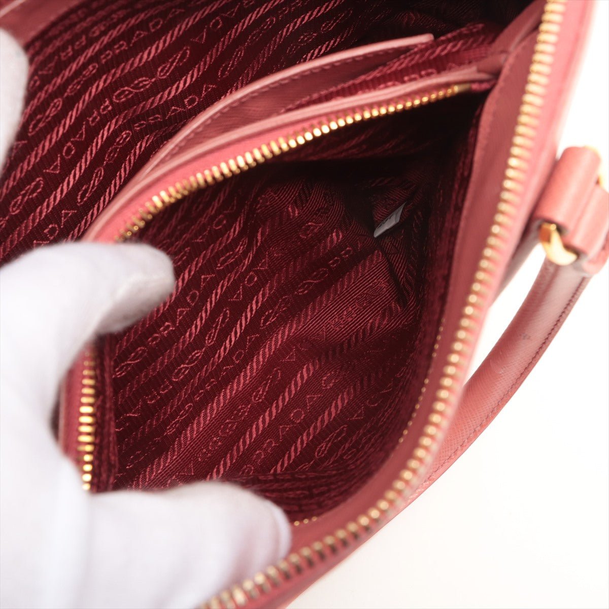 Promenade Saffiano Leather 2way Pink