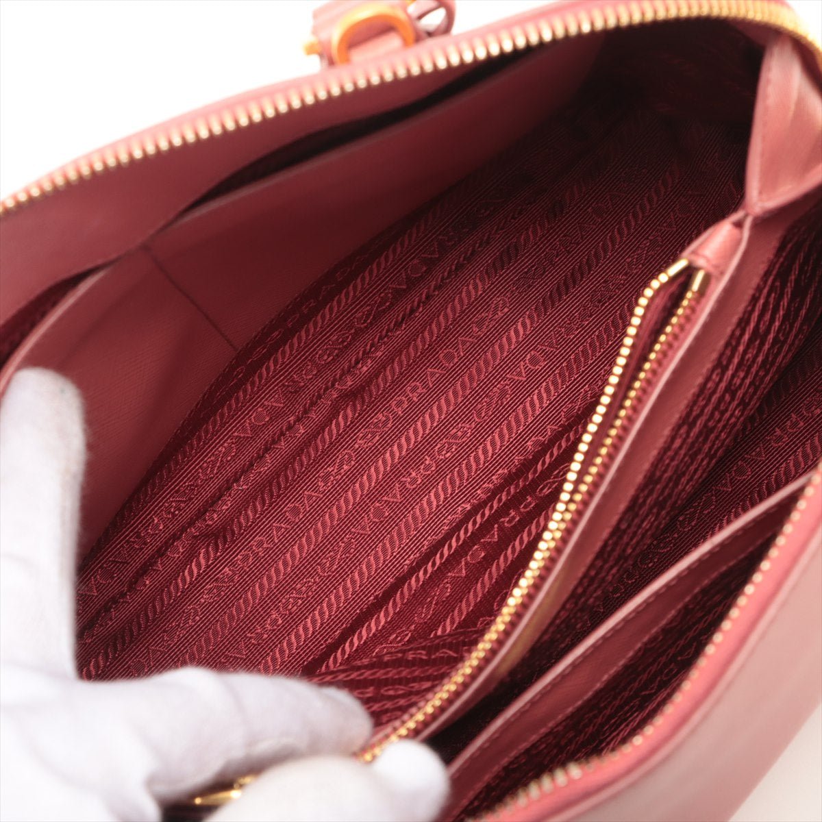 Promenade Saffiano Leather 2way Pink