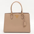 Saffiano 2way handbag Pink