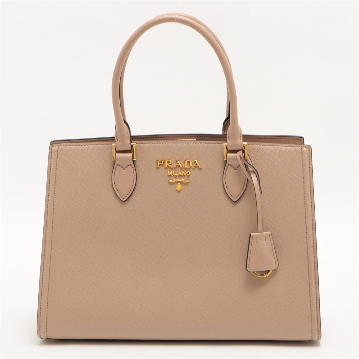 Saffiano 2way handbag Pink