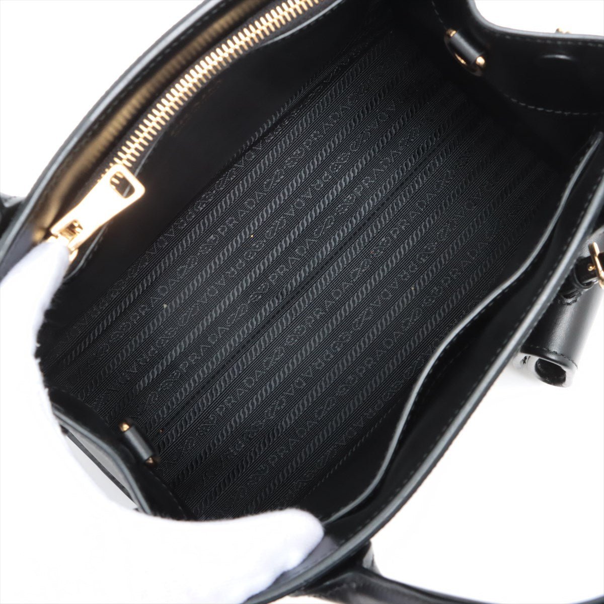 Saffiano City Leather 2-way Black