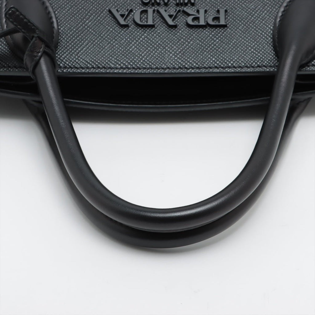 Saffiano City Leather 2-way Black