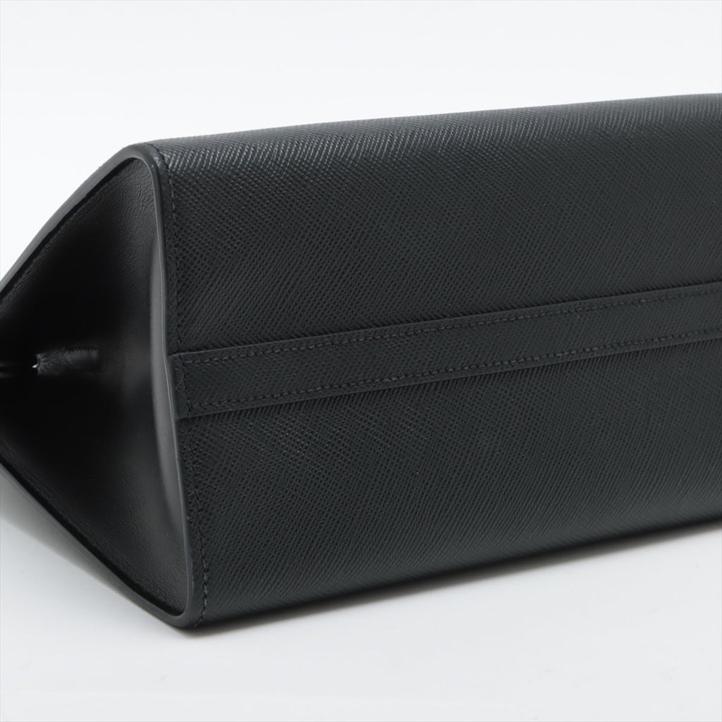 Saffiano City Leather 2-way Black