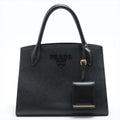 Saffiano City Leather 2-way Black