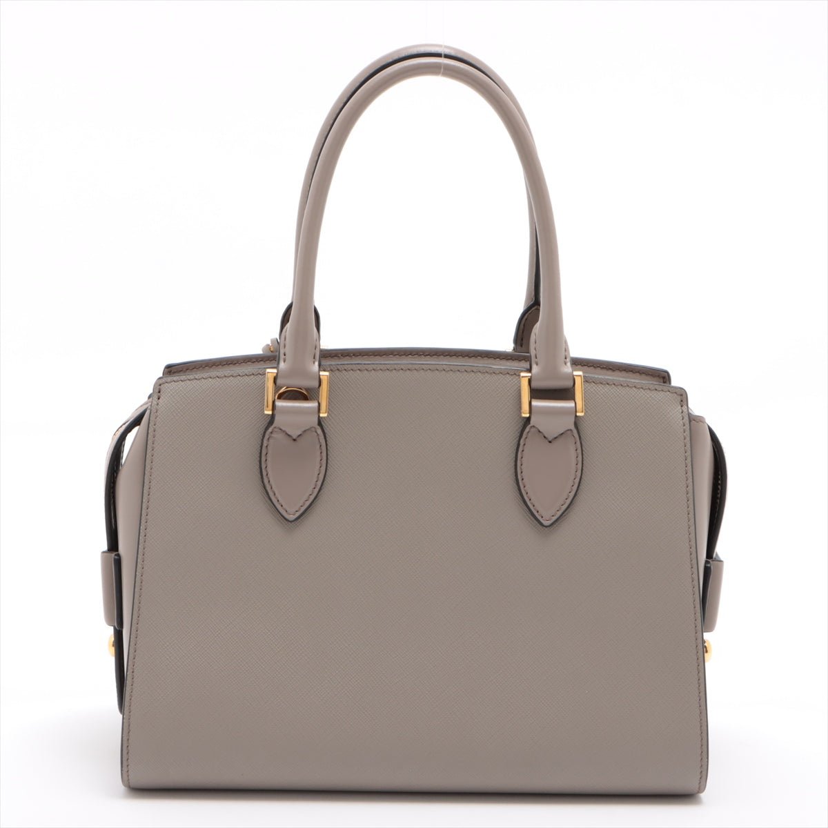 Saffiano Leather 2way Medium Grey