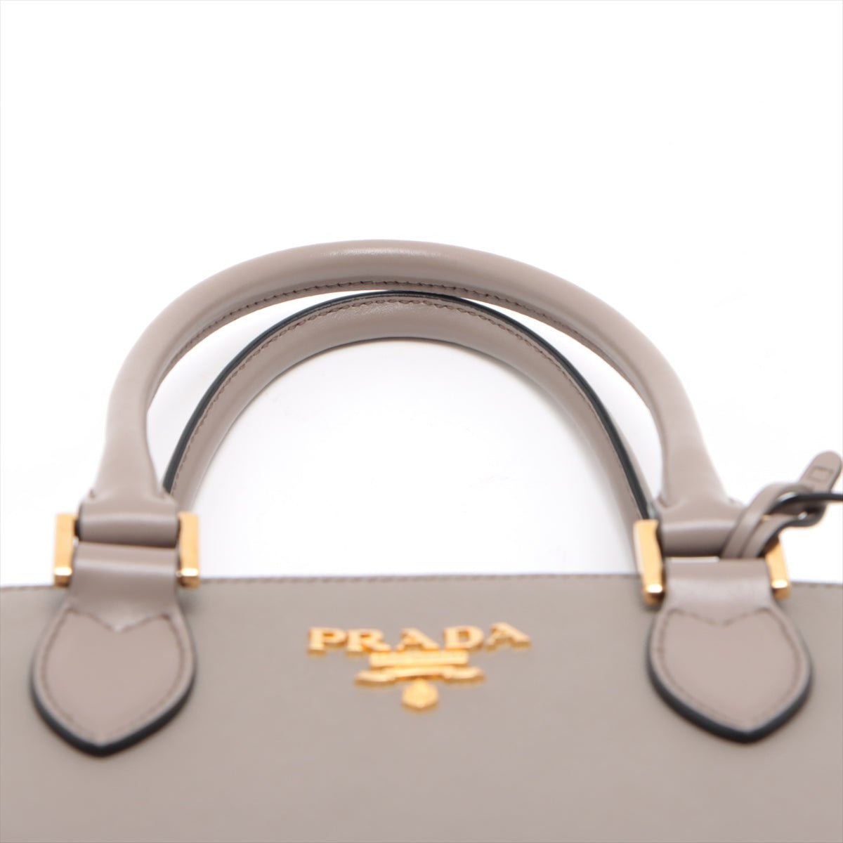 Saffiano Leather 2way Medium Grey