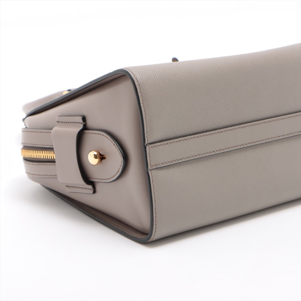 Saffiano Leather 2way Medium Grey