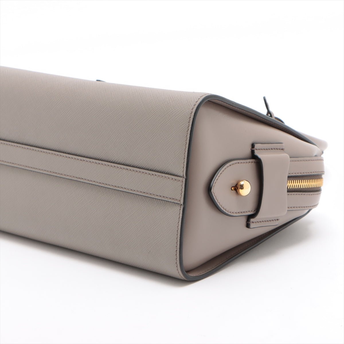 Saffiano Leather 2way Medium Grey