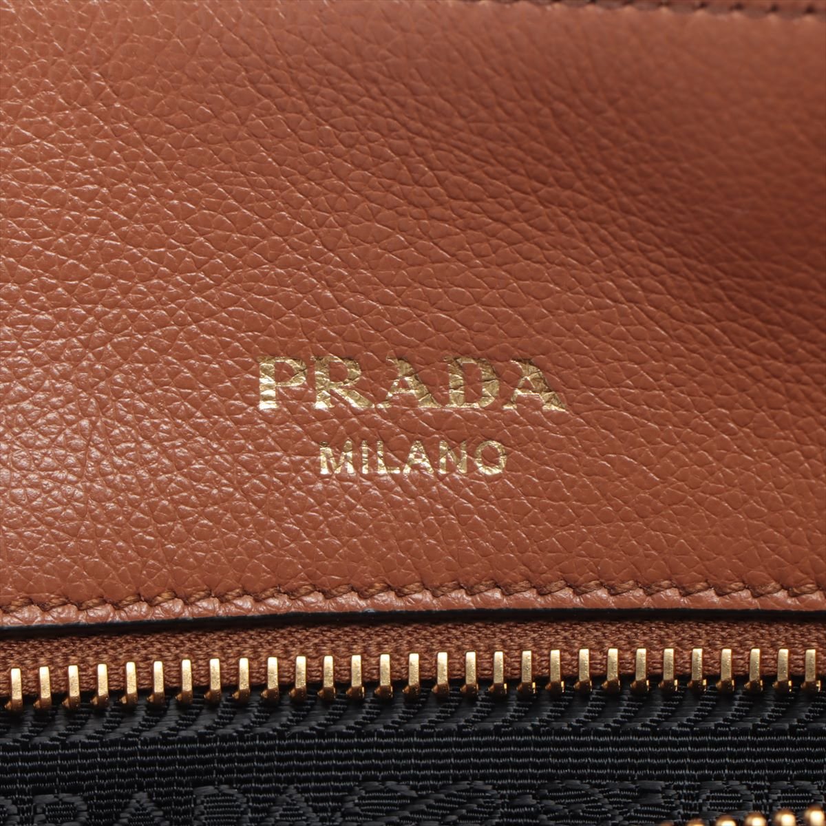 Vitello Phenix Brown Leather Handbag