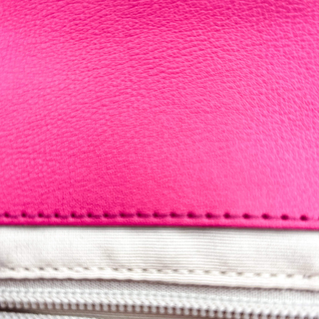 Addie Crossbody Pink Leather