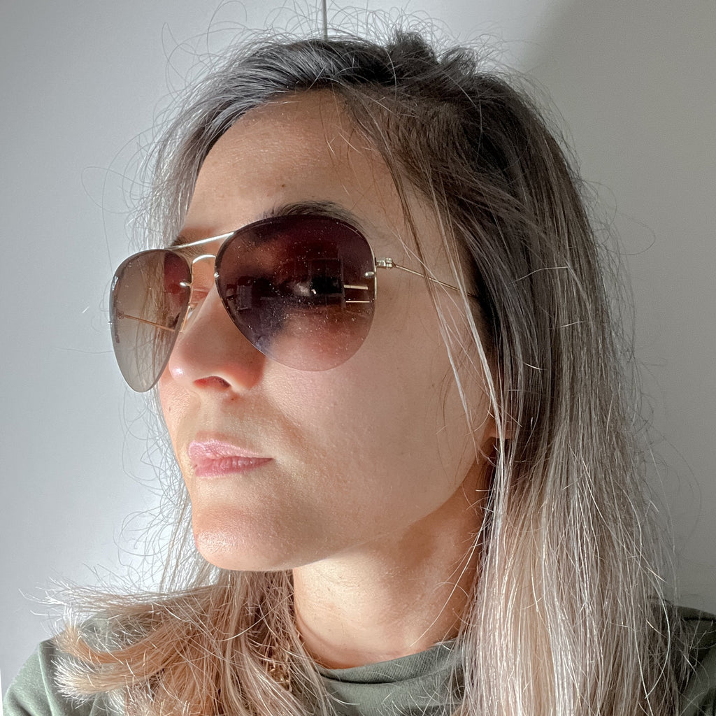 Ray Ban Aviator Flip Sunglasses