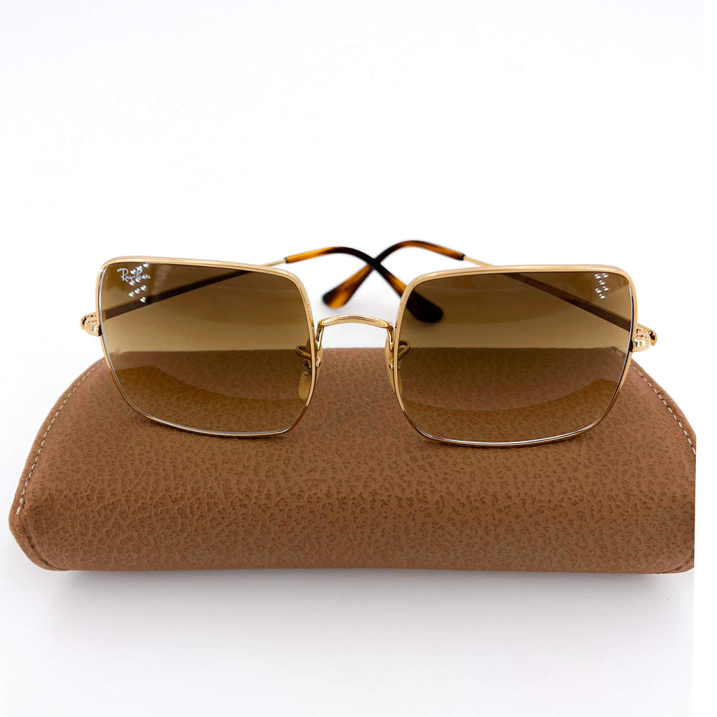 Sunglasses Squared Brown Lenses
