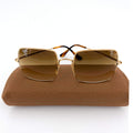 Sunglasses Squared Brown Lenses