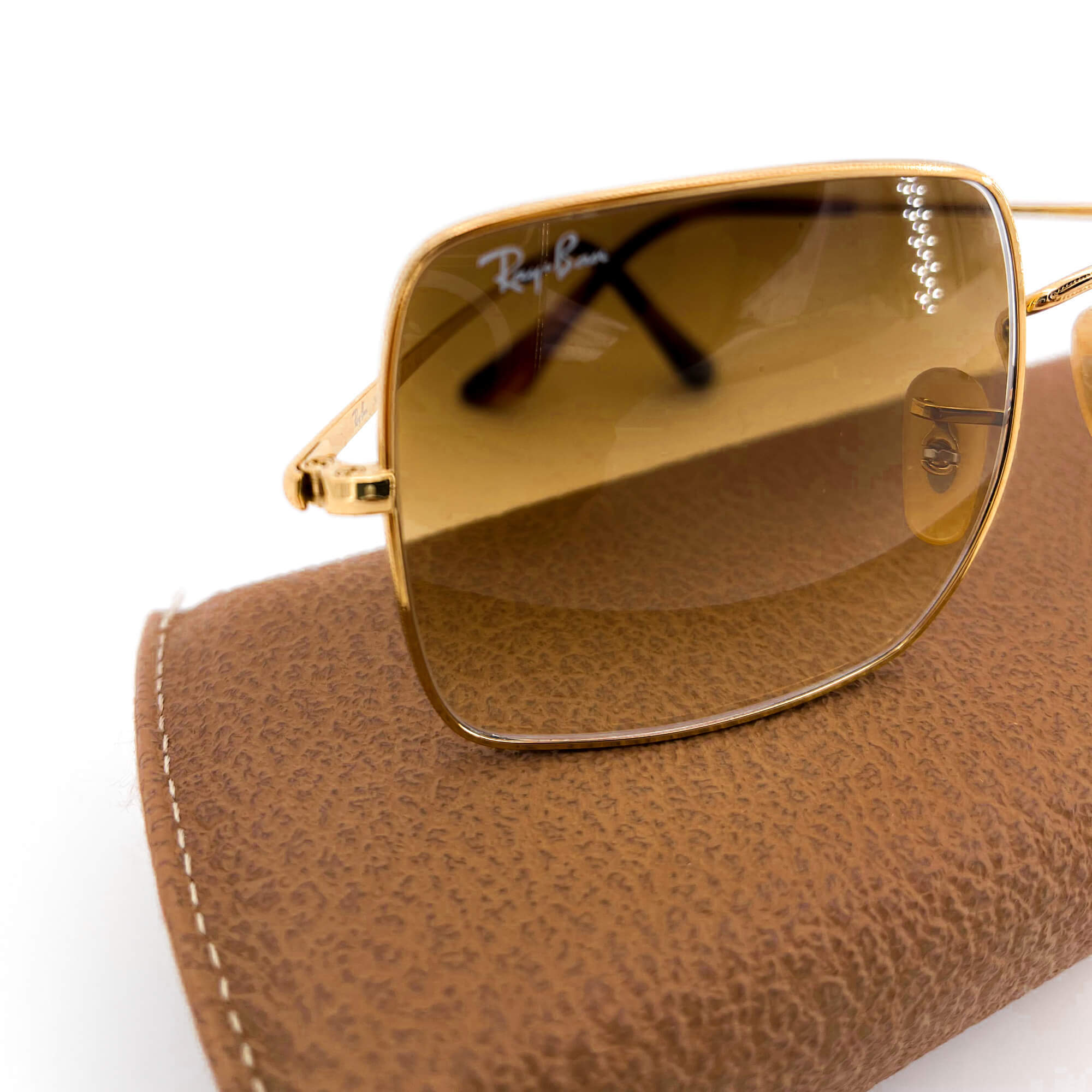 Sunglasses Squared Brown Lenses