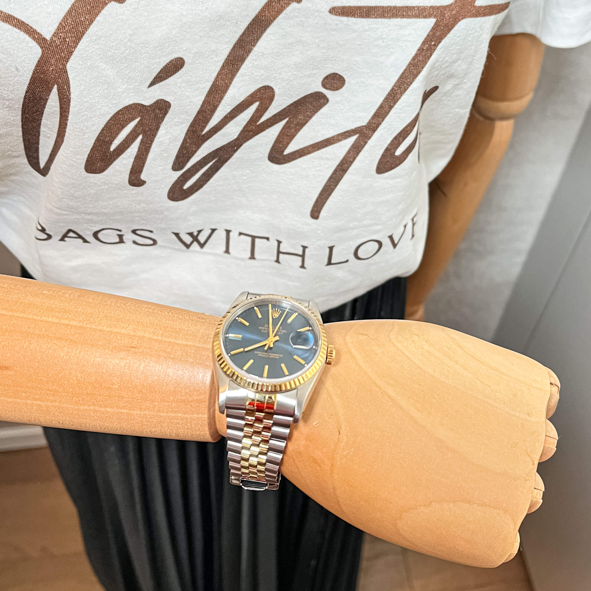 Datejust Steel and Gold Blue 36mm