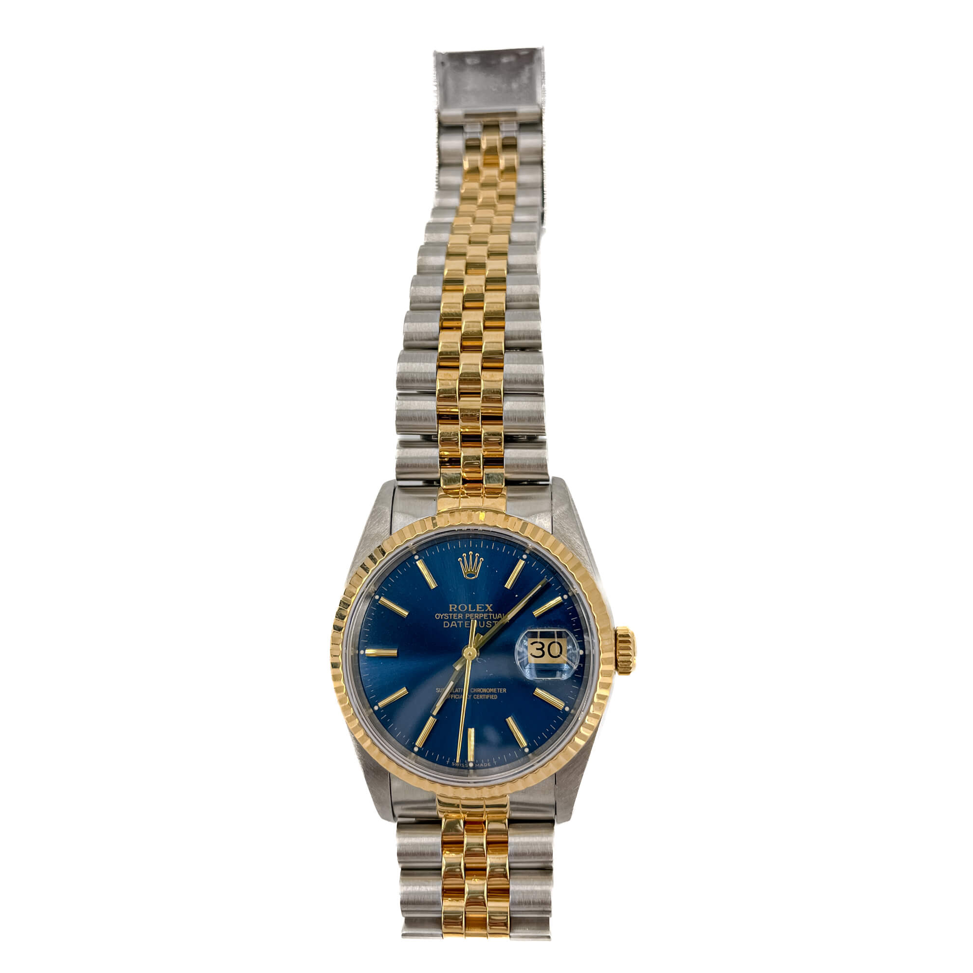 Datejust Steel and Gold Blue 36mm