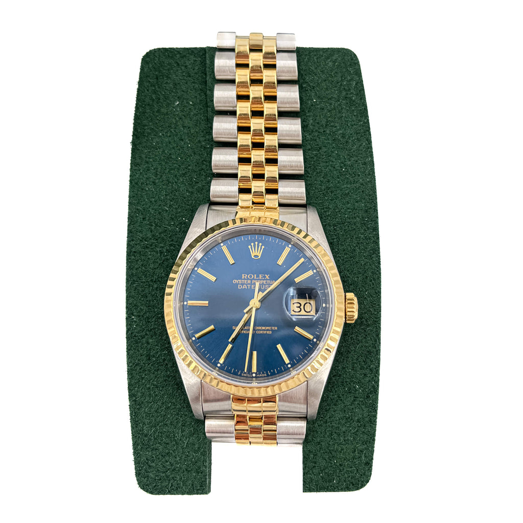 Datejust Steel and Gold Blue 36mm