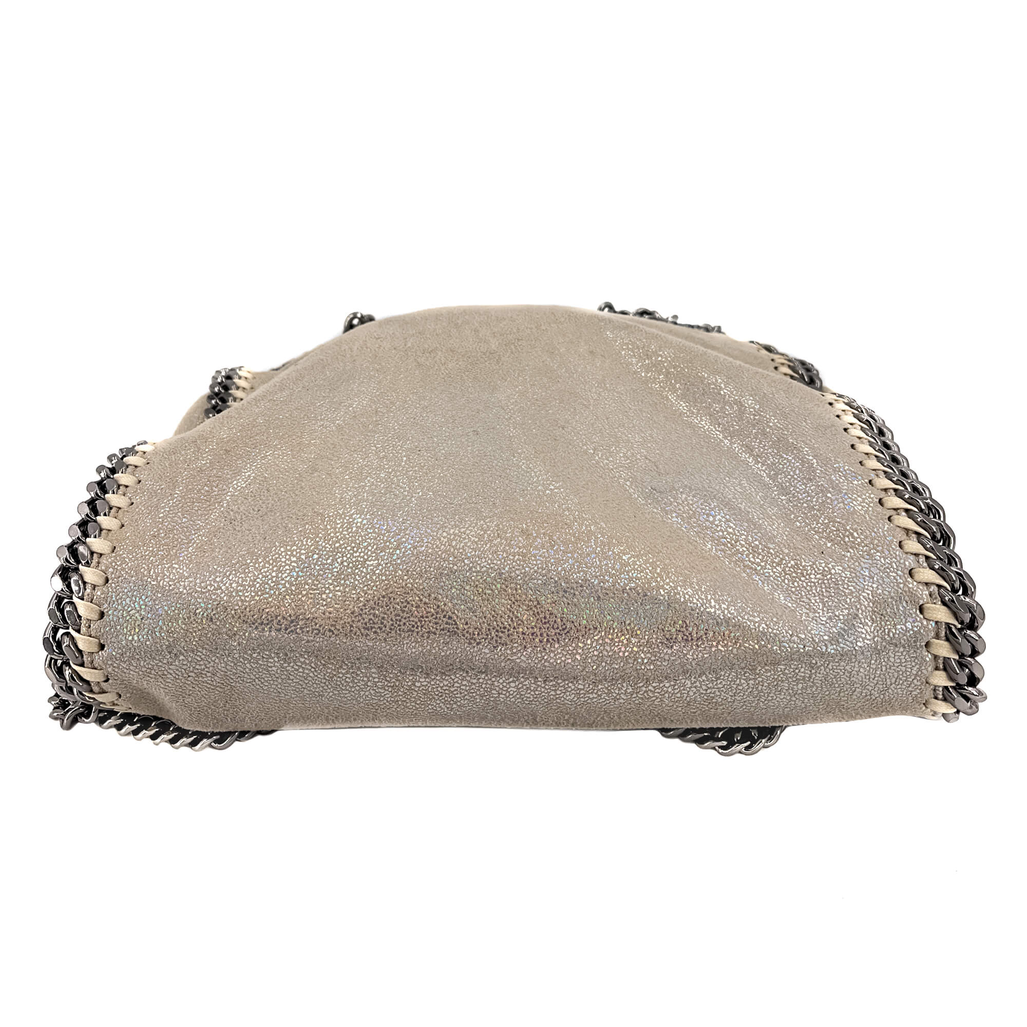 Falabella Mini Vegan Fabric Perled Glitter Bag