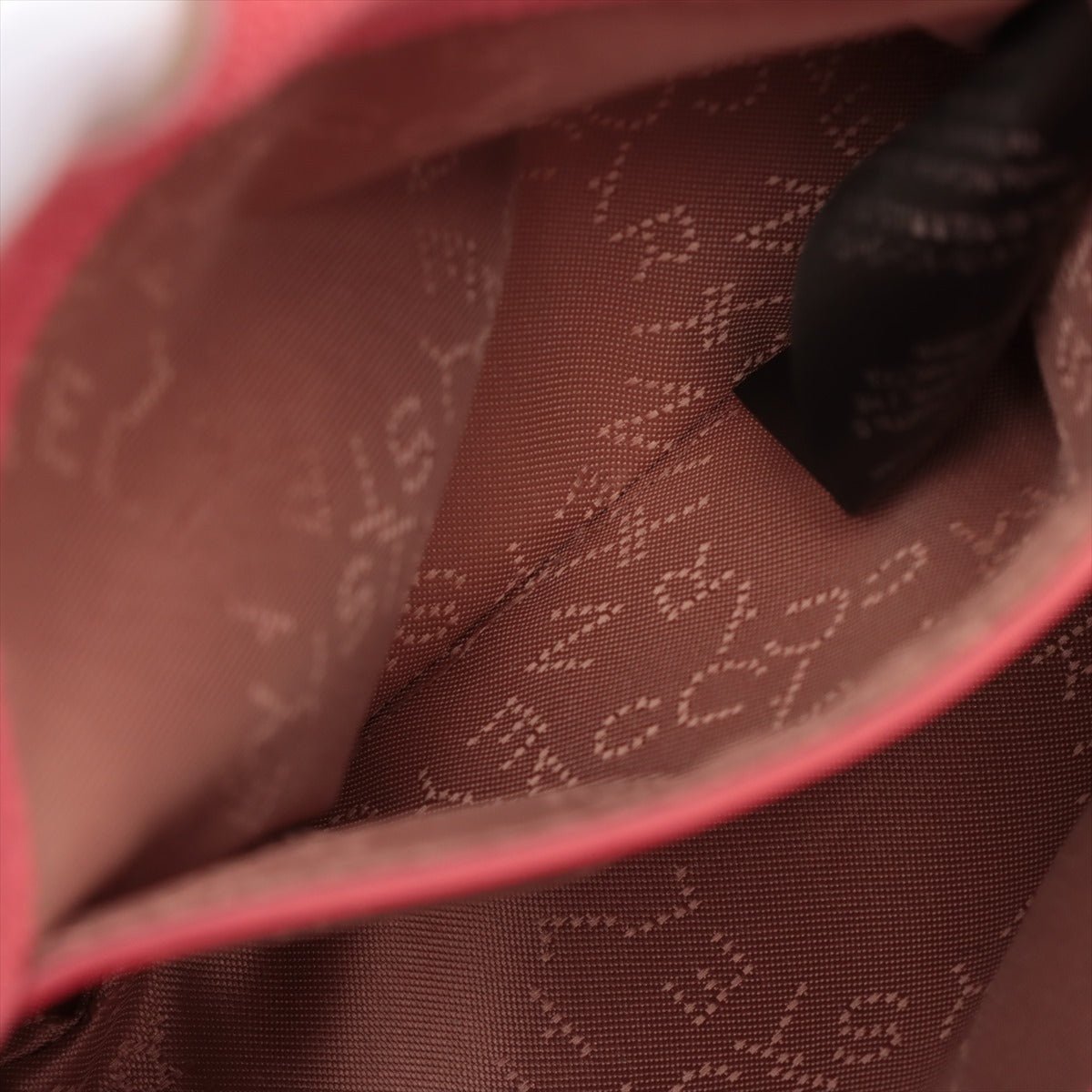 Falabella Tiny Vegan Fabric Pink Bag