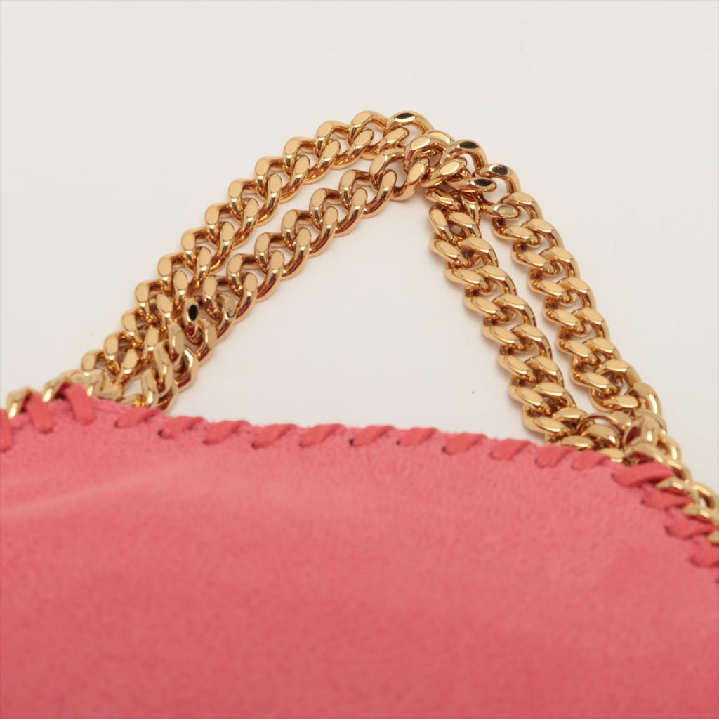 Falabella Tiny Vegan Fabric Pink Bag