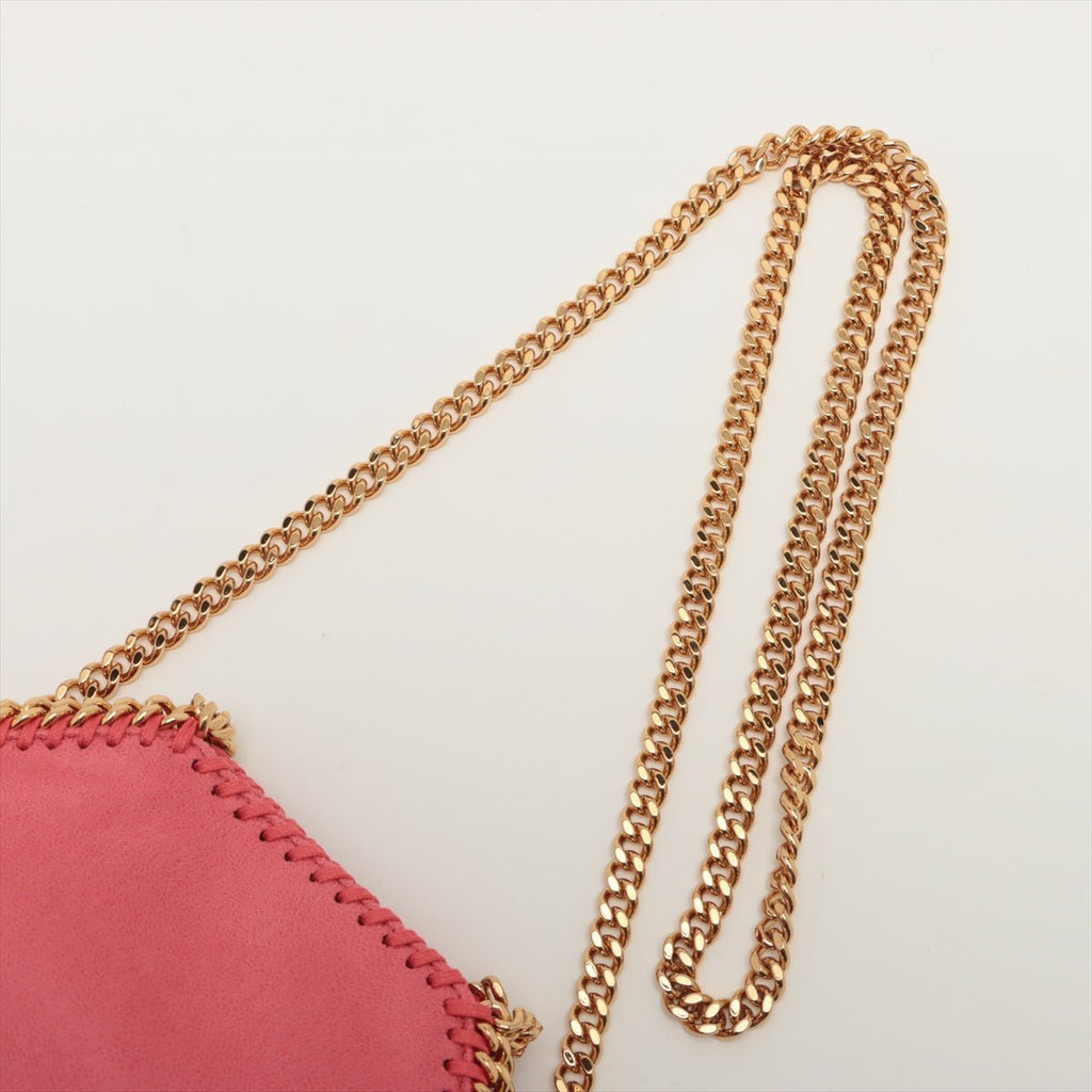 Falabella Tiny Vegan Fabric Pink Bag