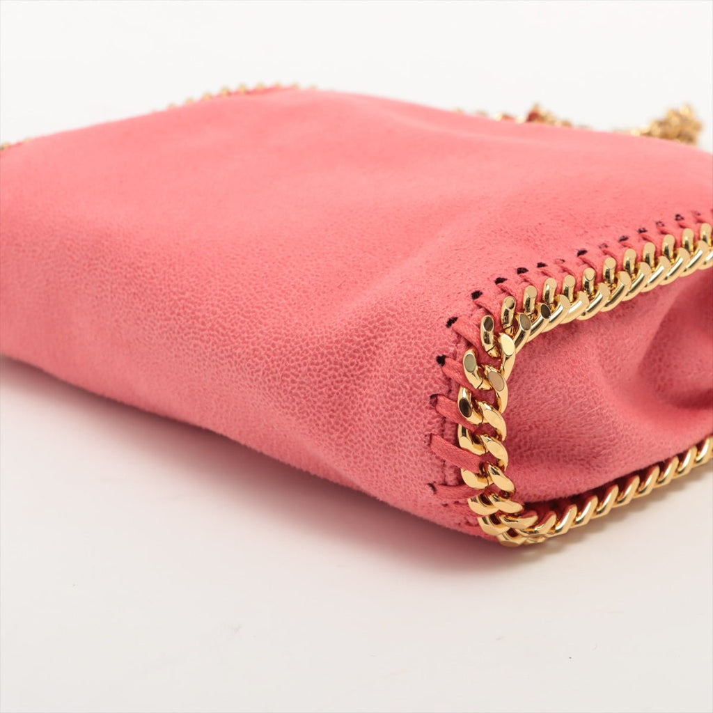 Falabella Tiny Vegan Fabric Pink Bag
