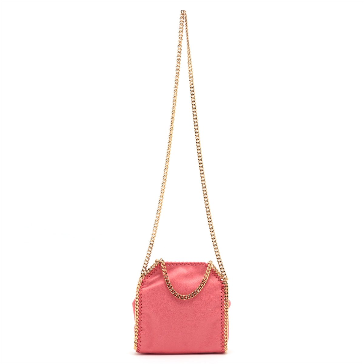 Falabella Tiny Vegan Fabric Pink Bag