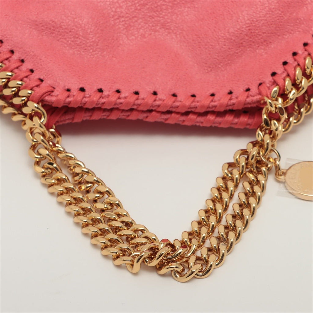Falabella Tiny Vegan Fabric Pink Bag