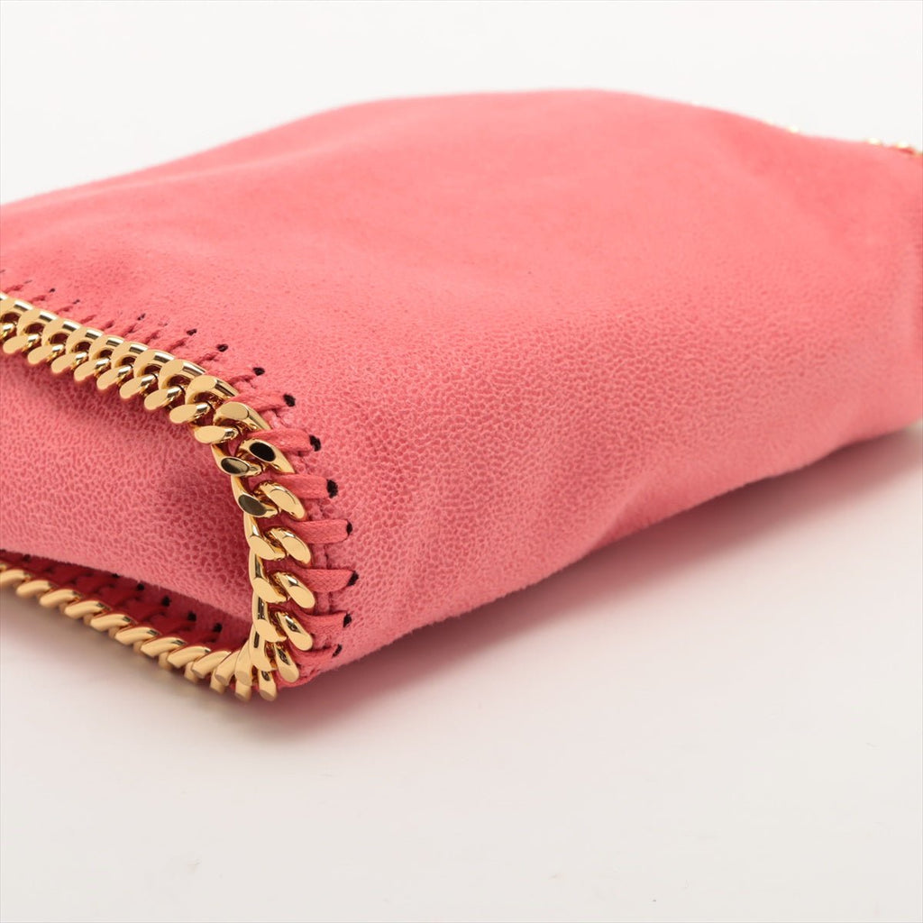 Falabella Tiny Vegan Fabric Pink Bag