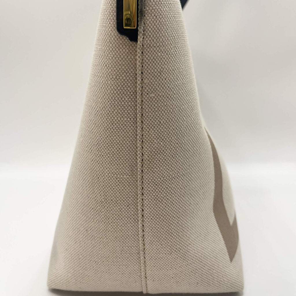 Tom Ford T Tote Canvas and Leather Beige