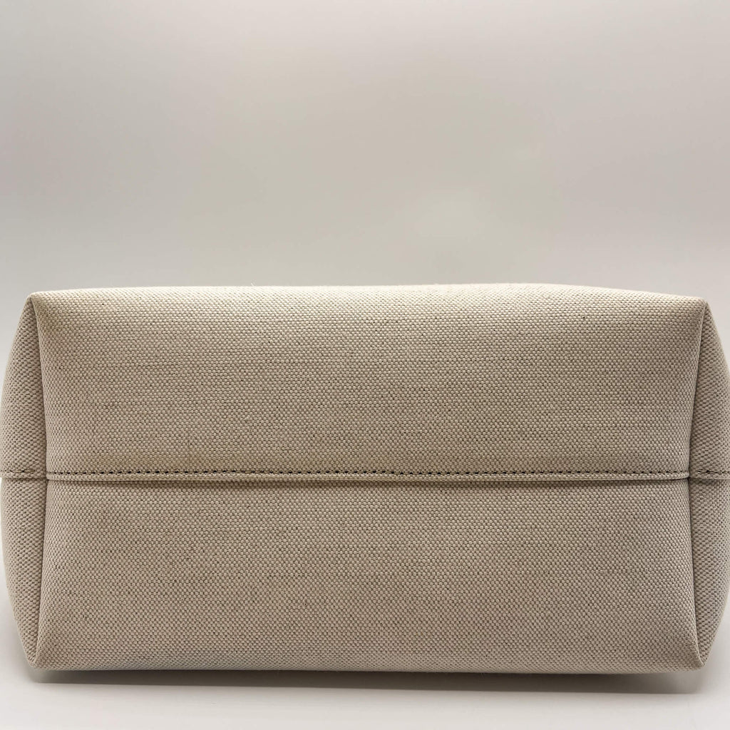 Tom Ford T Tote Canvas and Leather Beige