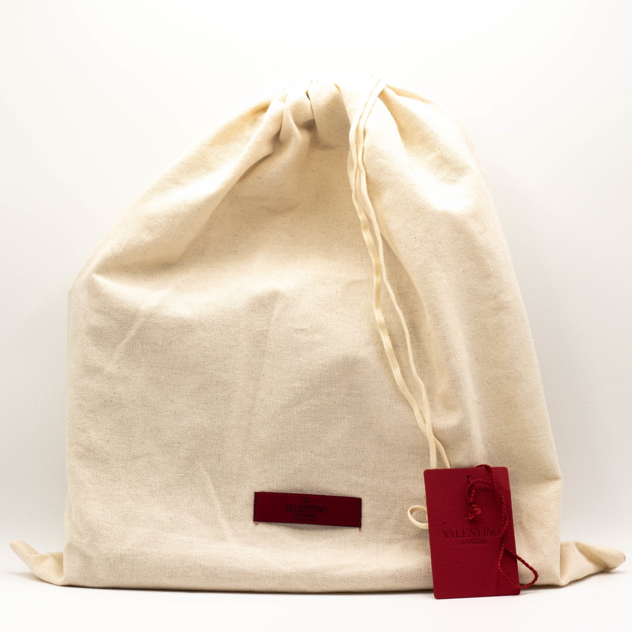 Red Leather Studs Shoulder Bag