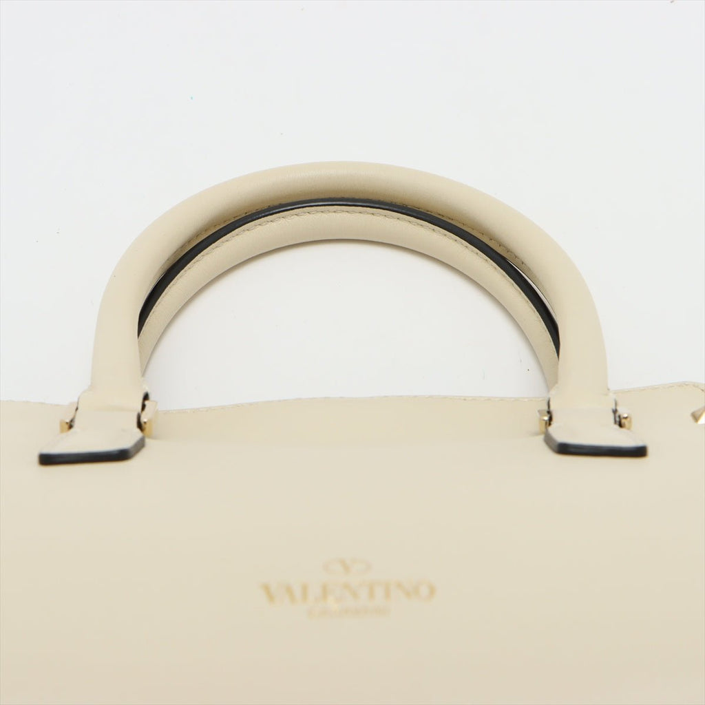 Valentino Garavani Rockstud Leather 2way White