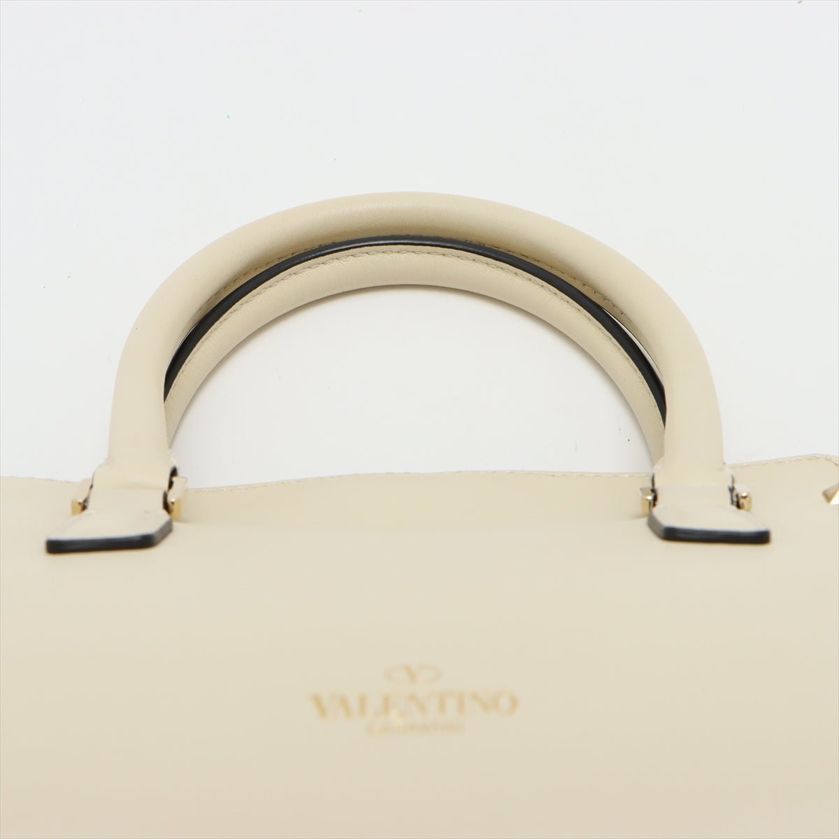 Valentino Garavani Rockstud Leather 2way White