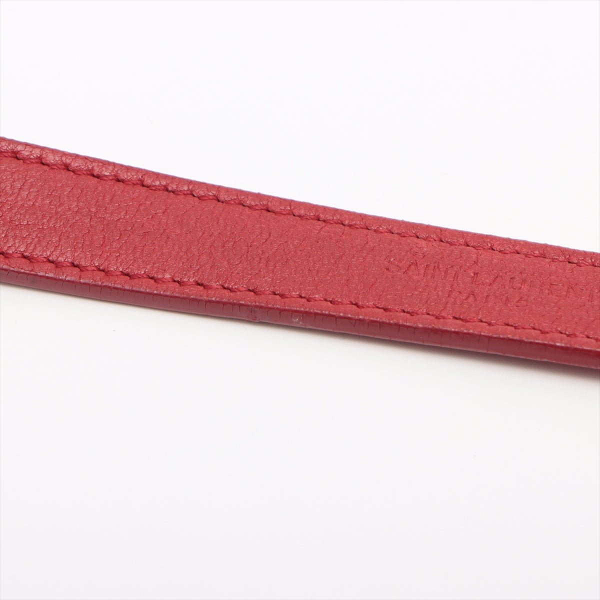 Envelope Leather Red Chain Shoulder Bag