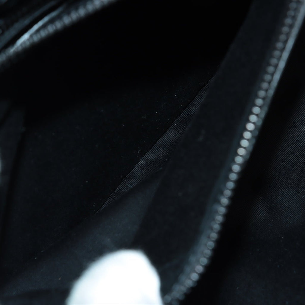 Loulou Medium Quilted "Y" Leather Black Bag