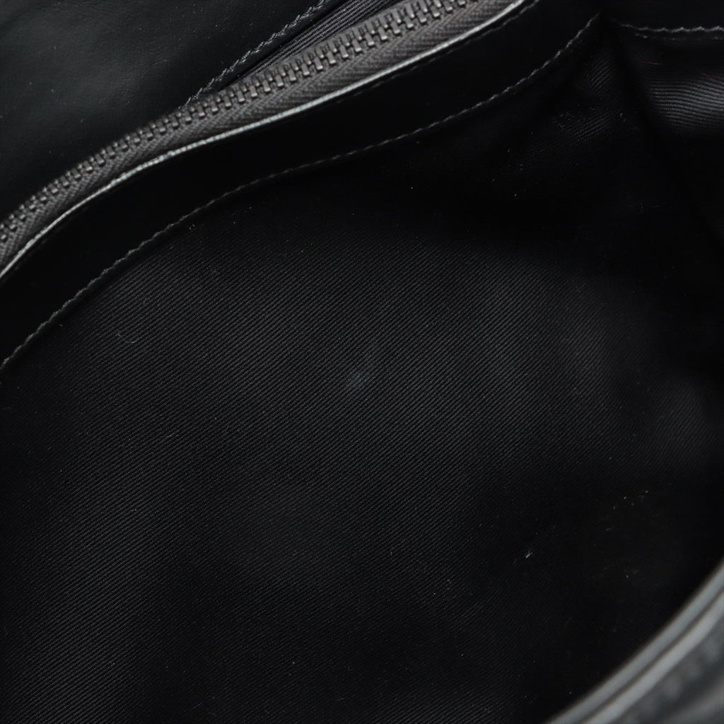 Loulou Medium Quilted "Y" Leather Black Bag