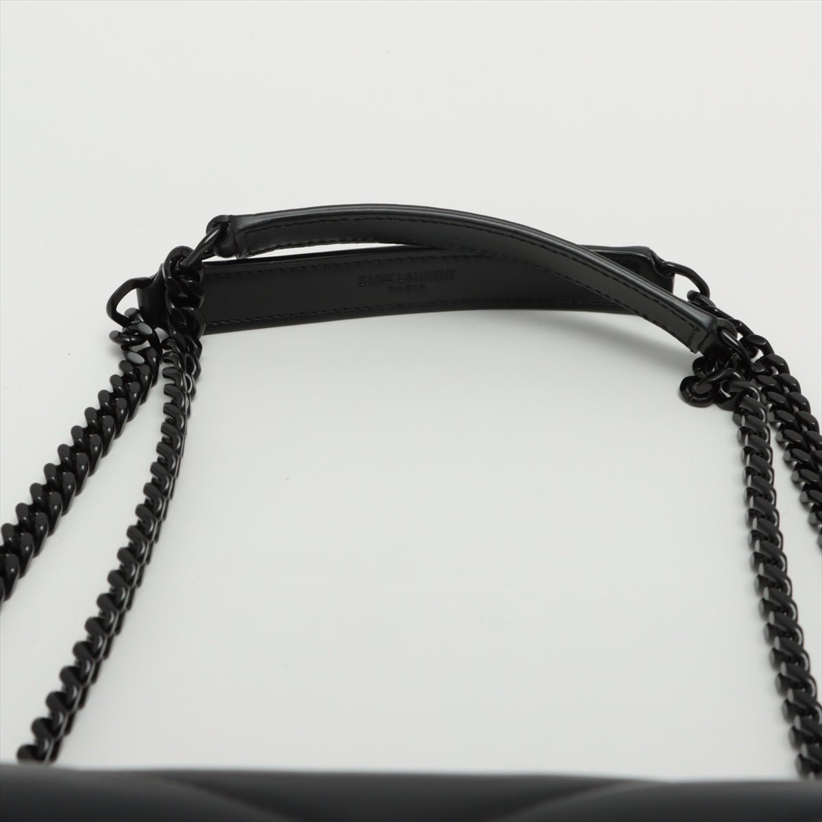 Loulou Medium Quilted "Y" Leather Black Bag
