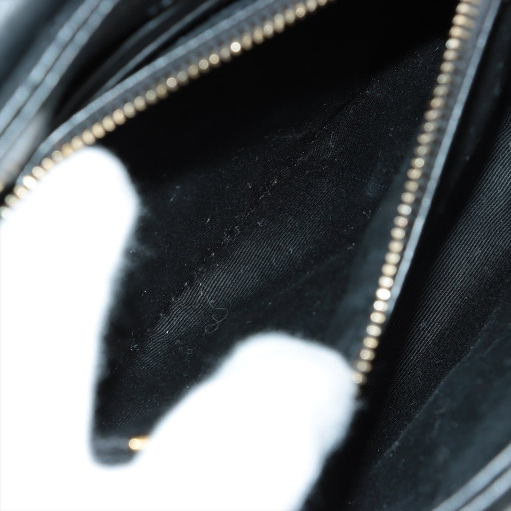 Loulou Small Chain Black Leather